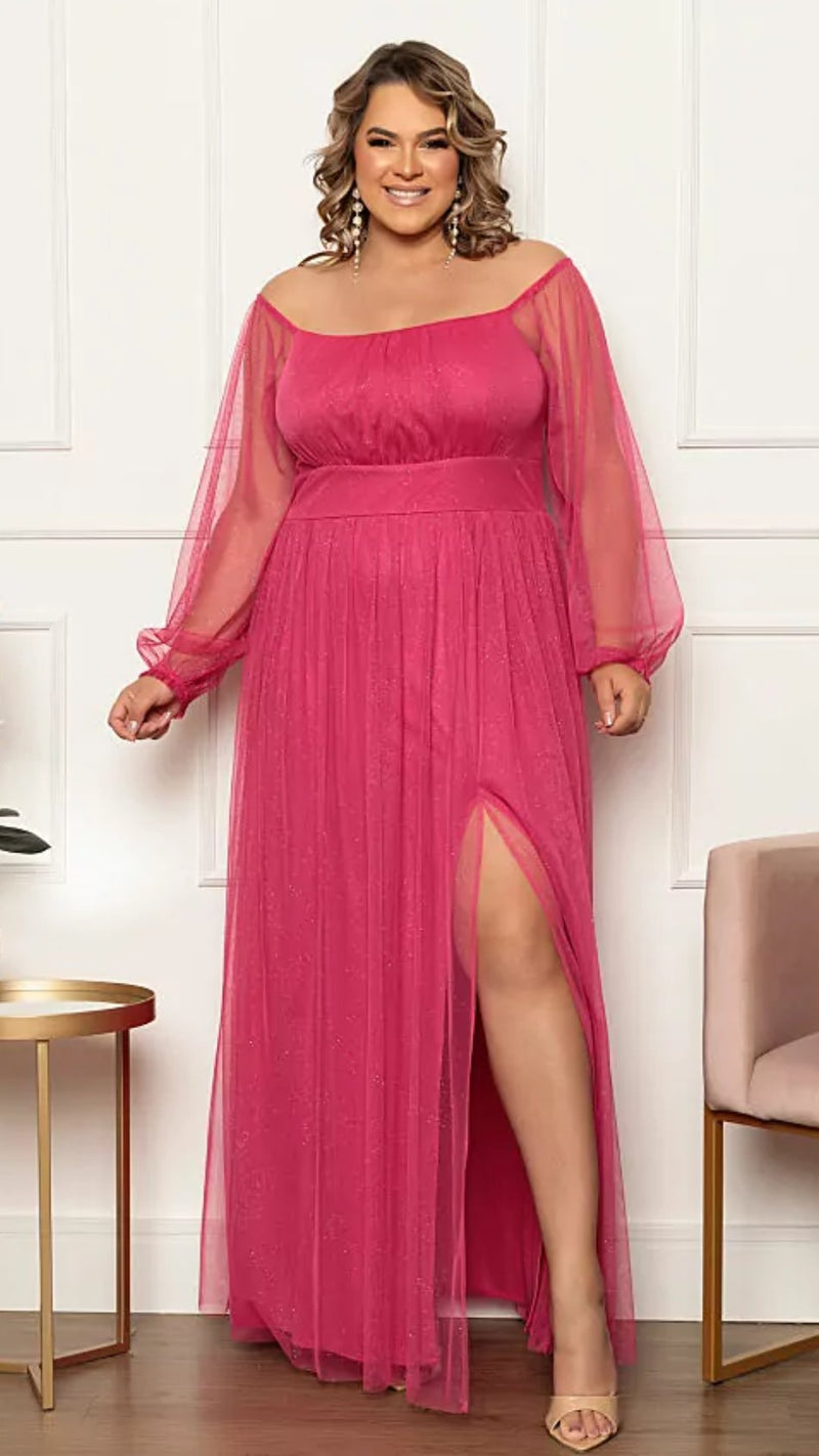 Vestido Plus Size Modelo Jéssica - Cecilia Dresses