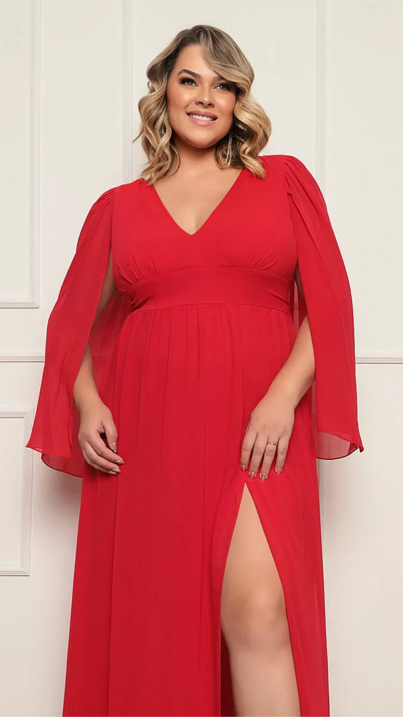 Vestido Plus Size Modelo Kendall - Cecilia Dresses