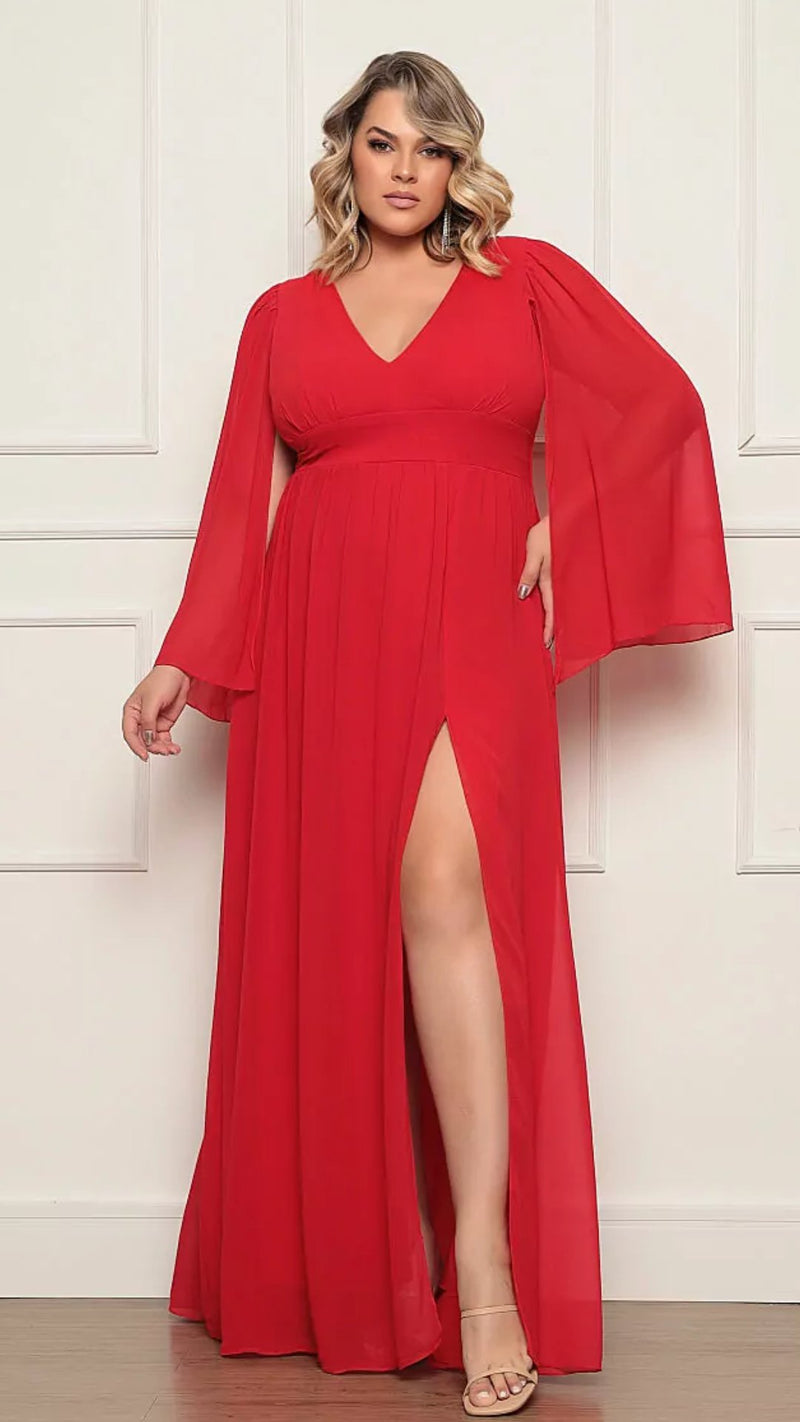 Vestido Plus Size Modelo Kendall - Cecilia Dresses