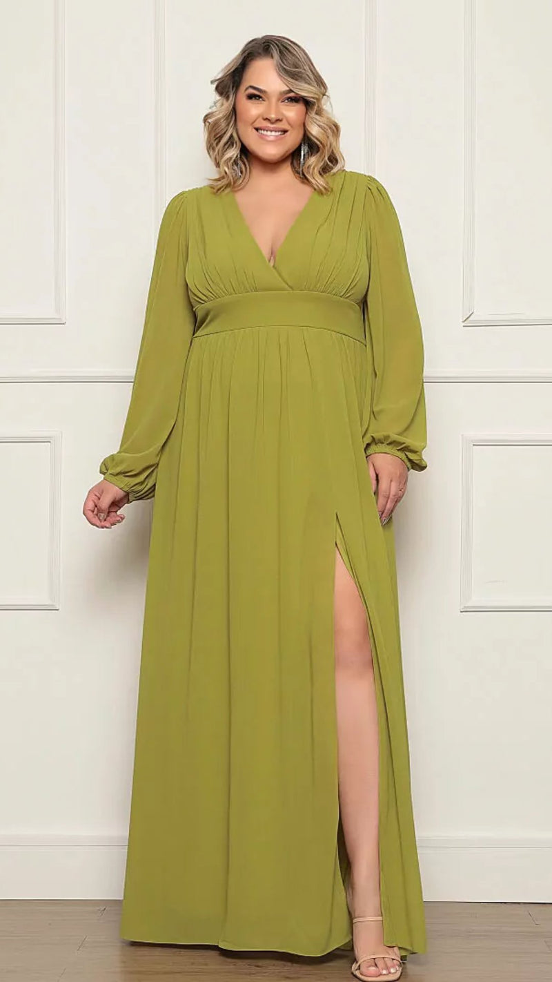 Vestido Plus Size Modelo Pamela - Cecilia Dresses