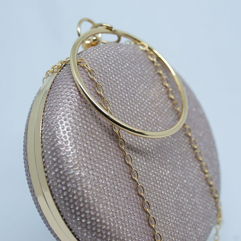 Bolsinha de Festa Clutch Modelo Diamond Sphere - Cecilia Dress