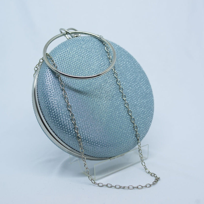 Bolsinha de Festa Clutch Modelo Diamond Sphere - Cecilia Dress