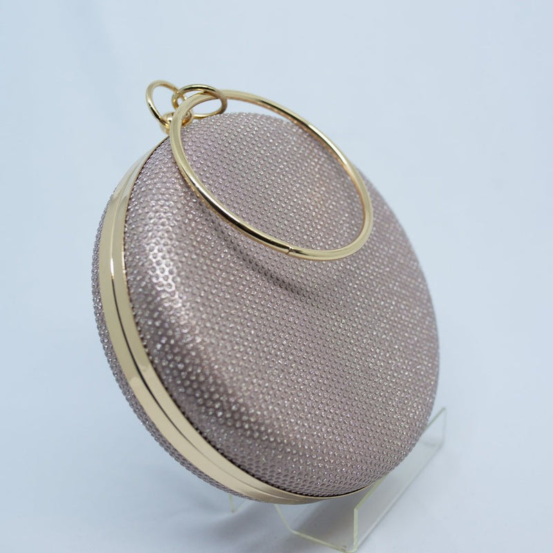 Bolsinha de Festa Clutch Modelo Diamond Sphere - Cecilia Dress