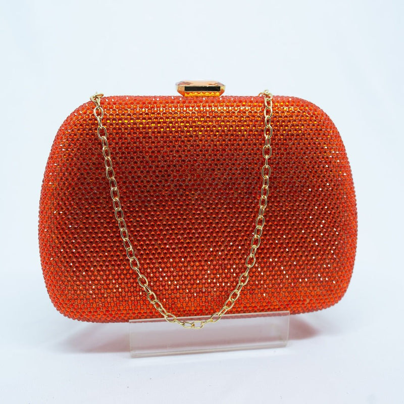 Bolsinha de Festa Clutch Modelo Full Stone - Cecilia Dress