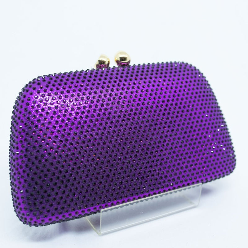 Bolsinha de Festa Clutch Modelo Full Stone - Cecilia Dress