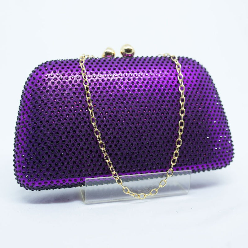 Bolsinha de Festa Clutch Modelo Full Stone - Cecilia Dress