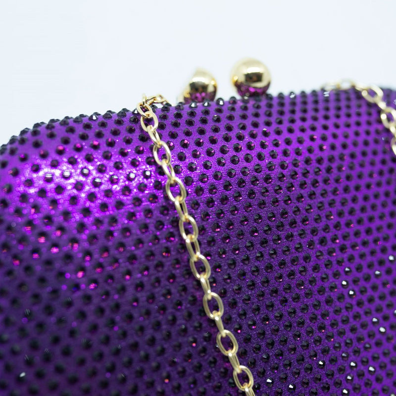 Bolsinha de Festa Clutch Modelo Full Stone - Cecilia Dress