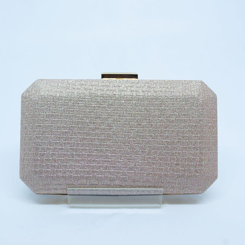 Bolsinha de Festa Clutch Modelo Hexagonal - Cecilia Dress