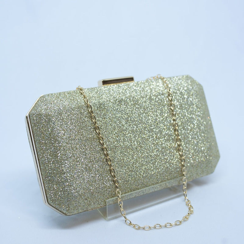 Bolsinha de Festa Clutch Modelo Hexagonal - Cecilia Dress