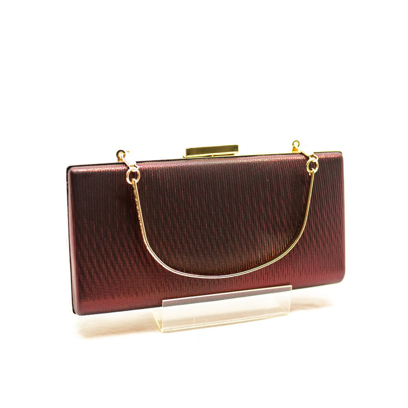 Bolsinha de Festa Clutch Modelo Strap and Square - Cecilia Dress