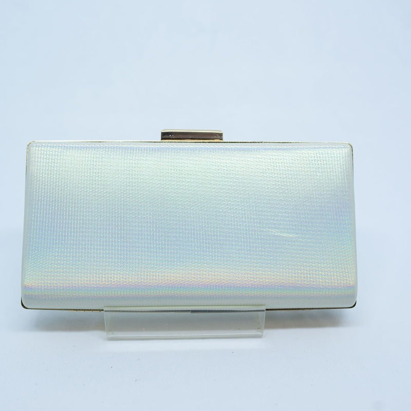 Bolsinha de Festa Clutch Modelo Strap and Square - Cecilia Dress