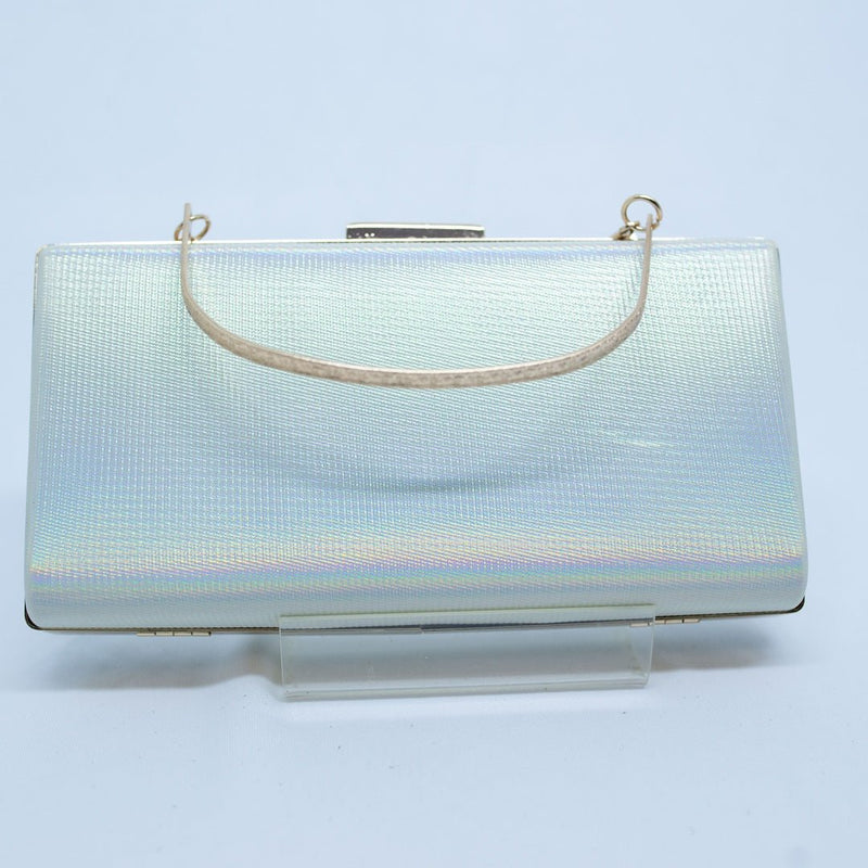 Bolsinha de Festa Clutch Modelo Strap and Square - Cecilia Dress