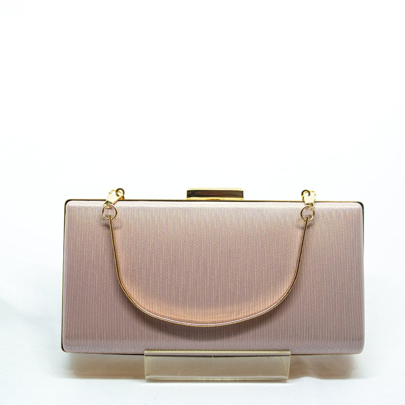 Bolsinha de Festa Clutch Modelo Strap and Square - Cecilia Dress