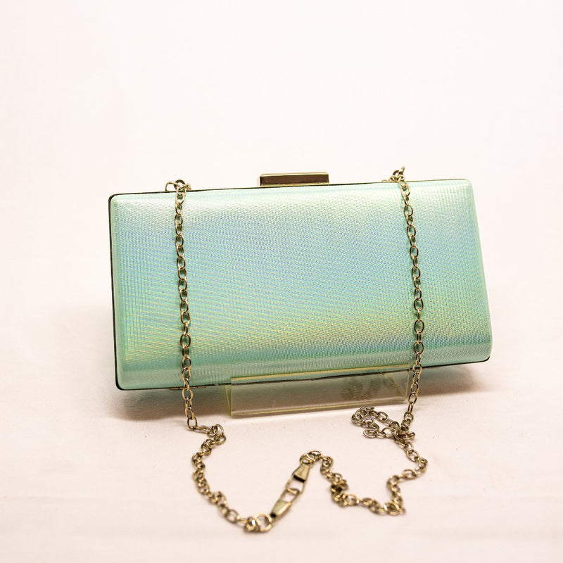 Bolsinha de Festa Clutch Modelo Strap and Square - Cecilia Dress