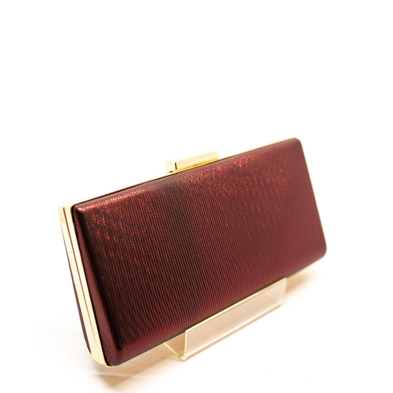 Bolsinha de Festa Clutch Modelo Strap and Square - Cecilia Dress