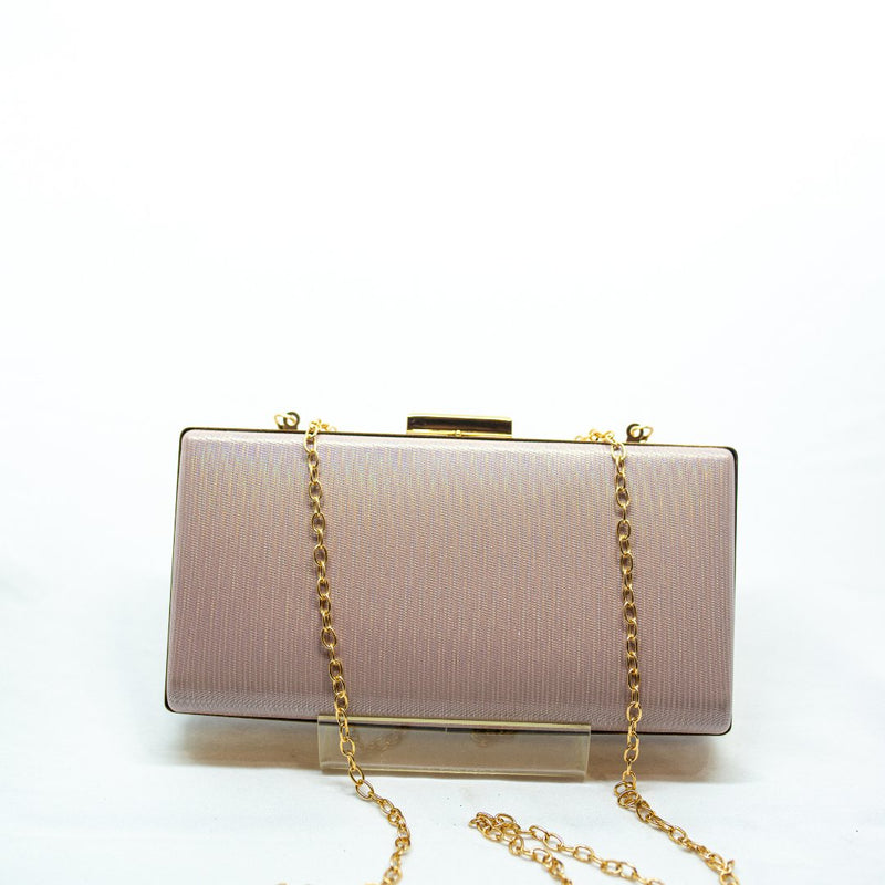 Bolsinha de Festa Clutch Modelo Strap and Square - Cecilia Dress