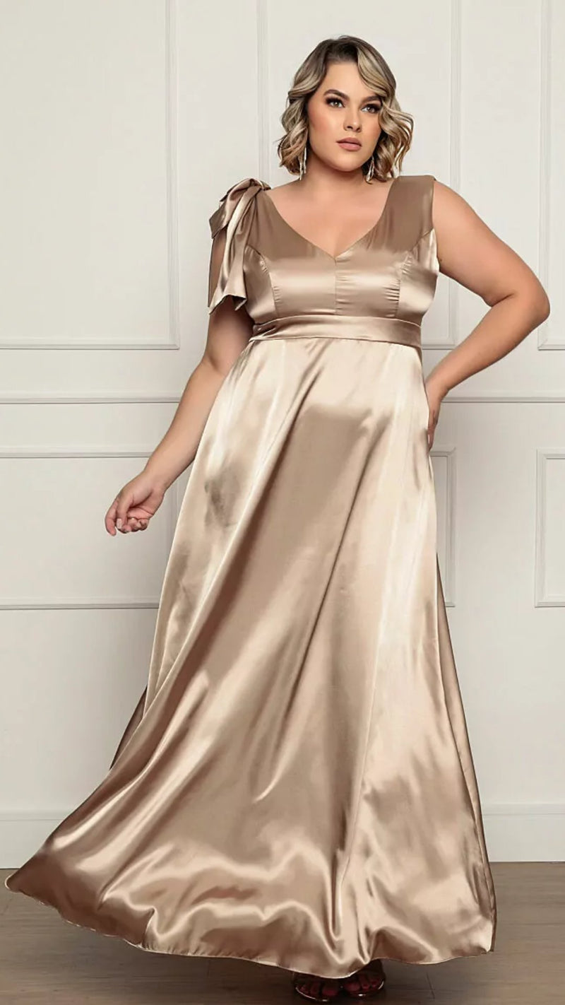 Vestido Plus Size Modelo Danny - Cecilia Dresses