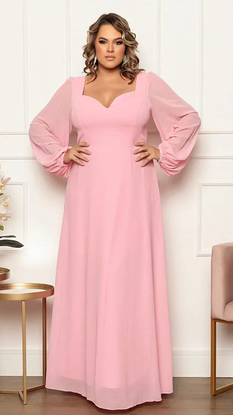 Vestido Plus Size Modelo Denise - Cecilia Dress