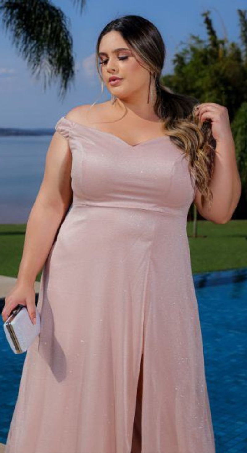 Vestido Plus Size Modelo Desirre - Cecilia Dress