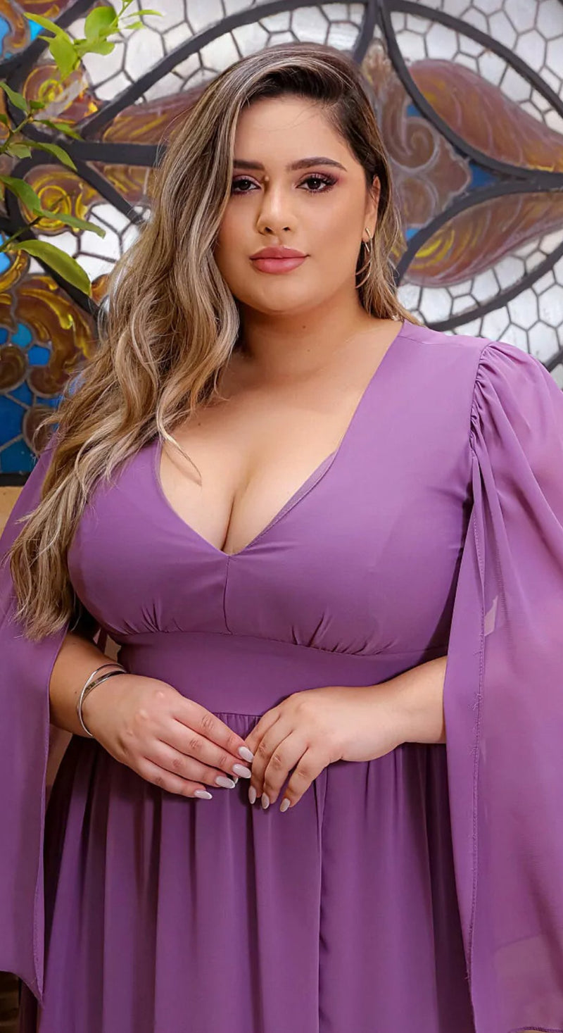 Vestido Plus Size Modelo Kendall - Cecilia Dress