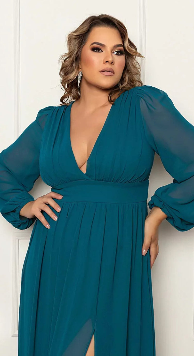 Vestido Plus Size Modelo Pamela - Cecilia Dress